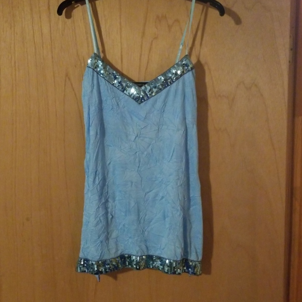 ARDEN B LIGHT BLUE CAMI